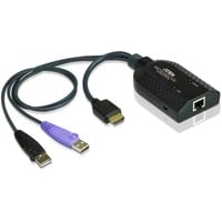 4719264640124 - ATEN KA7168 - Tastatur-   Video-   Maus- (KVM-) Adapter - USB HDMI (M) zu RJ-45 (W)