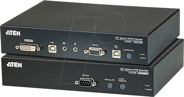 4719264641145 - ATEN CE690-AT-G DVI USB Extender (Verlängerung) über Glasfaserkabel 20 km
