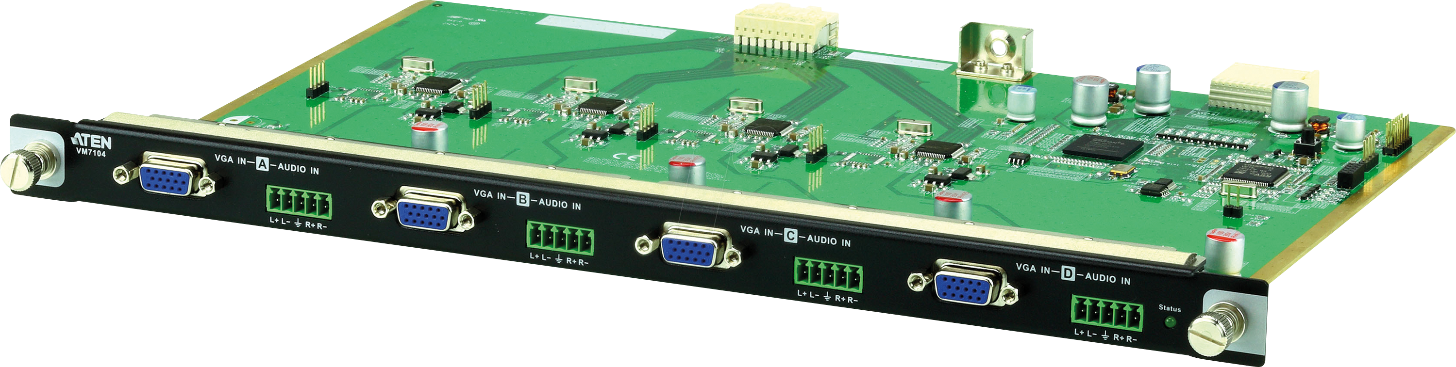4719264642876 - ATEN VM7104 - Modul 4-Port VGA Eingabekarte 4719264642876 - ATEN VM7104 - Modul 4-Port VGA Eingabekarte