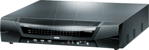 4719264643248 - ATEN KN4164V-AX-G 64 Port KVM-Umschalter VGA DVI USB 1920 x 1080 Pixel