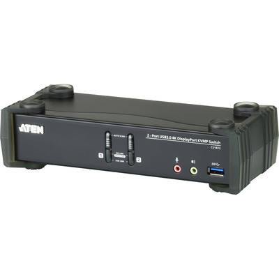 4719264644764 - ATEN CS1922 KVMP Switch - KVM- Audio- USB-Switch - 2 x KVM Audio USB - 1 lokaler Benutzer - Desktop