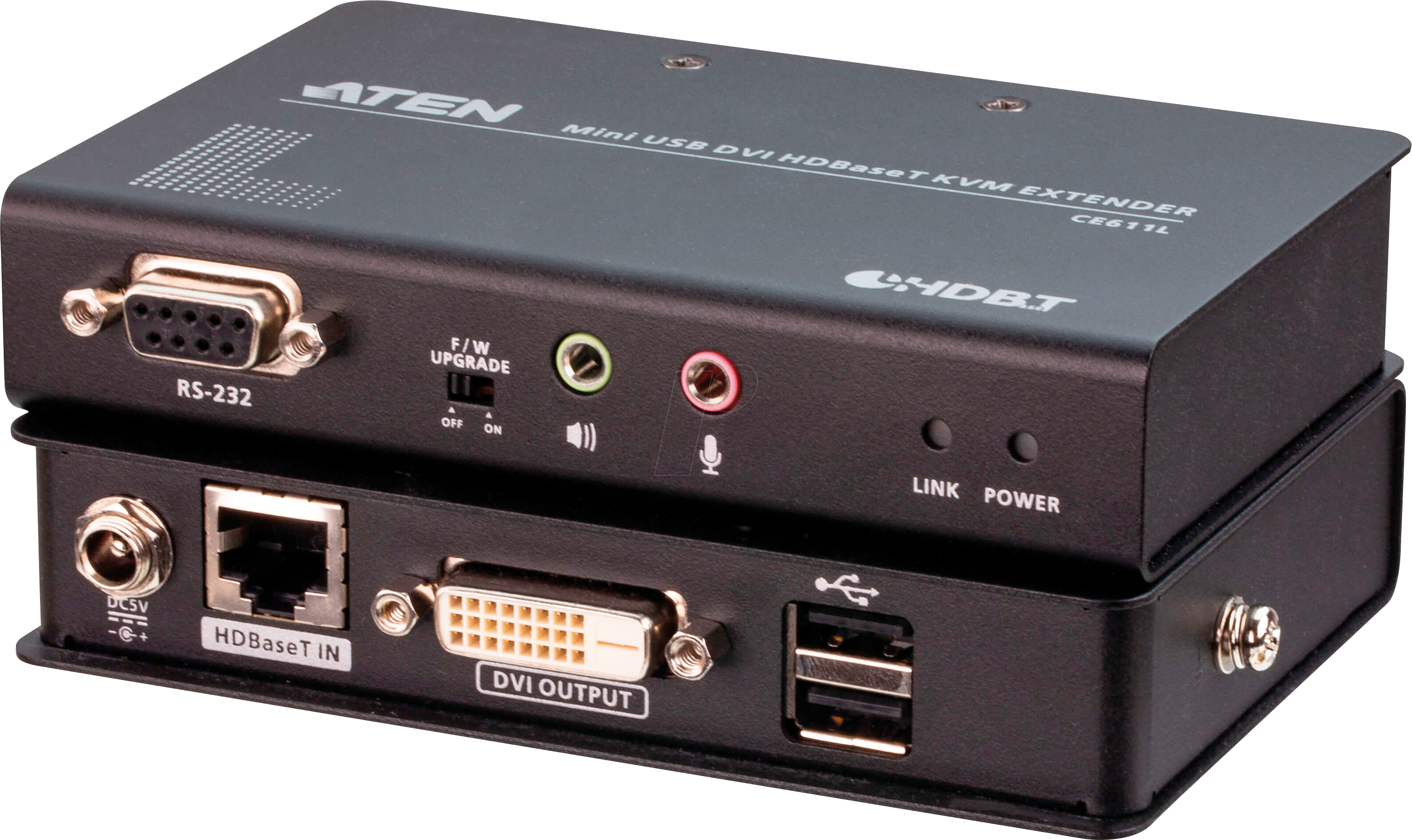 4719264648427 - ATEN CE611 - KVM Extender Set DVI Audio USB RS-232 100 m