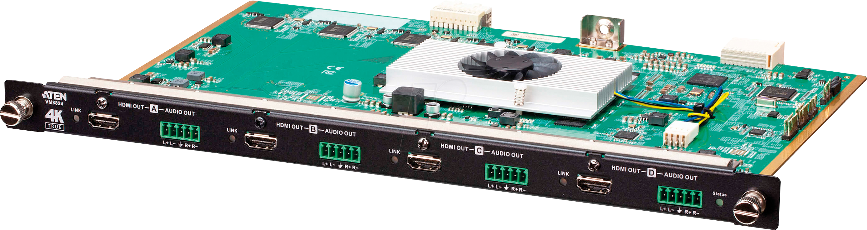 4719264649622 - ATEN VM8824 - Modul 4-Port True 4K HDMI Ausgabekarte mit Skalierer