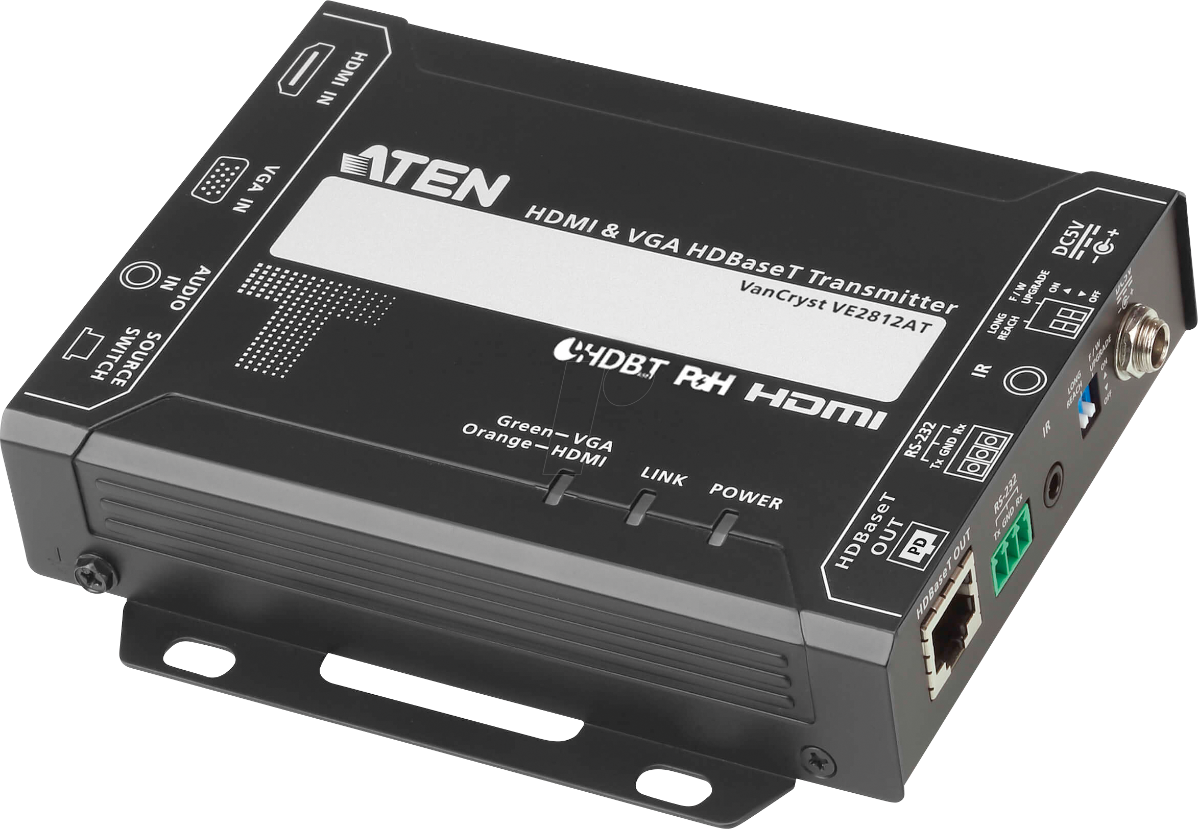 4719264649639 - ATEN VE2812AT - HDMI VGA Audio Extender HDBaseT 100 m Sender