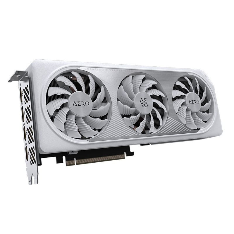 4719331313449 - GIGABYTE Grafikkarte GeForce RTX 4060 Ti AERO OC 8G Grafikkarten weiß Grafikkarten