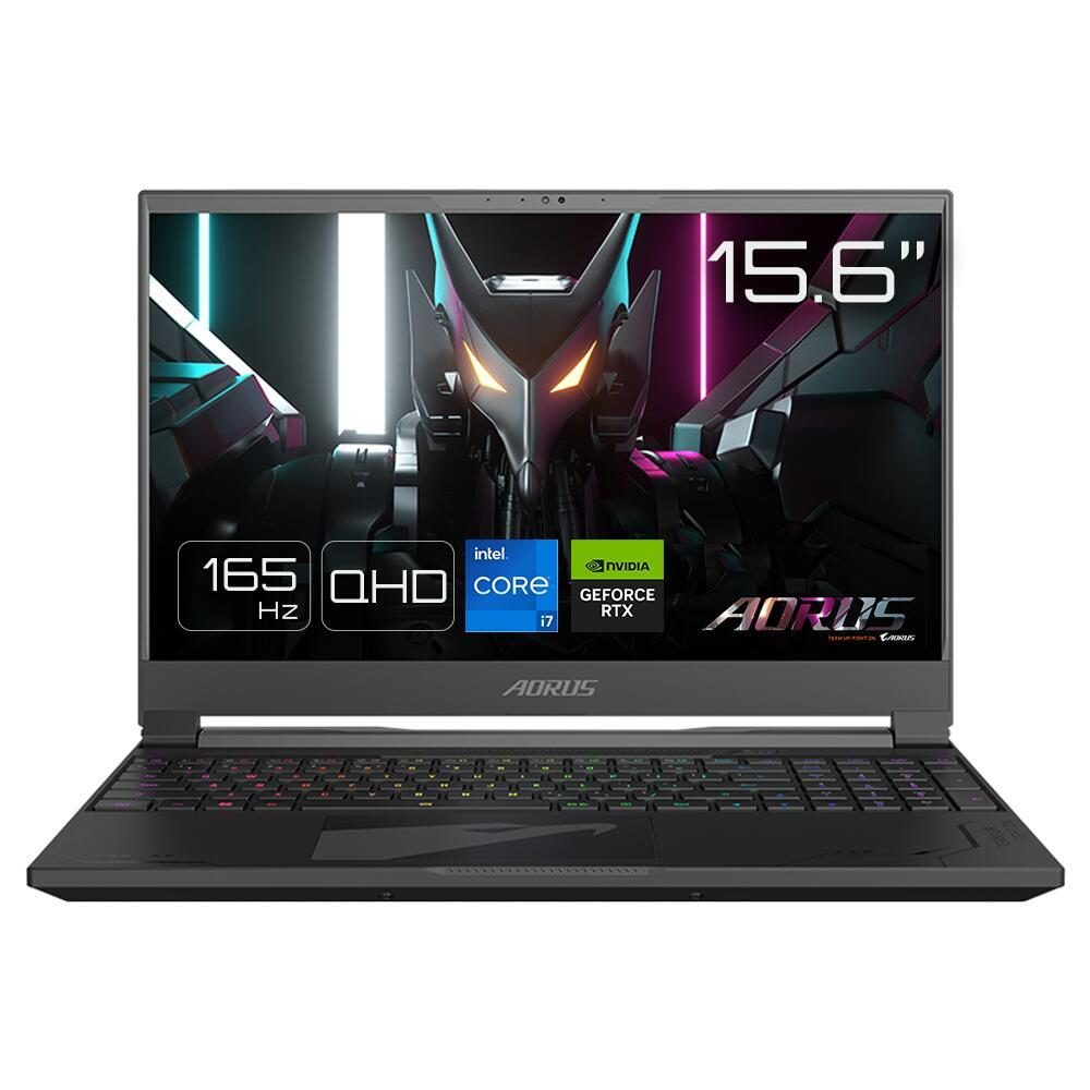 4719331760748 - GIGABYTE Gaming-Notebook AORUS 15X ASF-83DE754SH Notebooks Gr 16 GB RAM 1000 GB SSD Core i7 Windows 11 Home schwarz