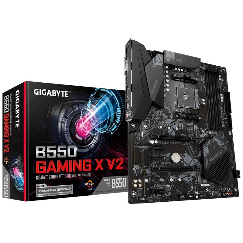 4719331810702 - B550 Gaming X V2 Mainboard Sockel (PC) AMD AM4 Formfaktor (Details) ATX Mainboard-Chipsatz AMD® B550