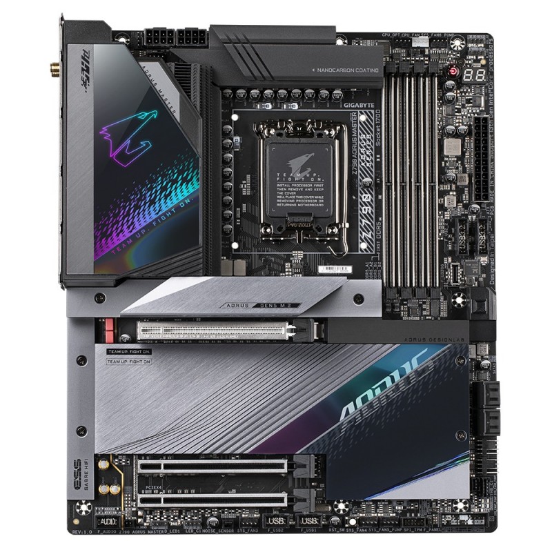 4719331848934 - Z790 AORUS MASTER Mainboard Sockel (PC) Intel® 1700 Formfaktor (Details) ATX Mainboard-Chipsatz Intel® Z790