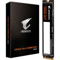 4719331849627 - AORUS Gen4 5000E - SSD - 500 GB - intern - M2 2280 - PCIe 40 x4 (NVMe)