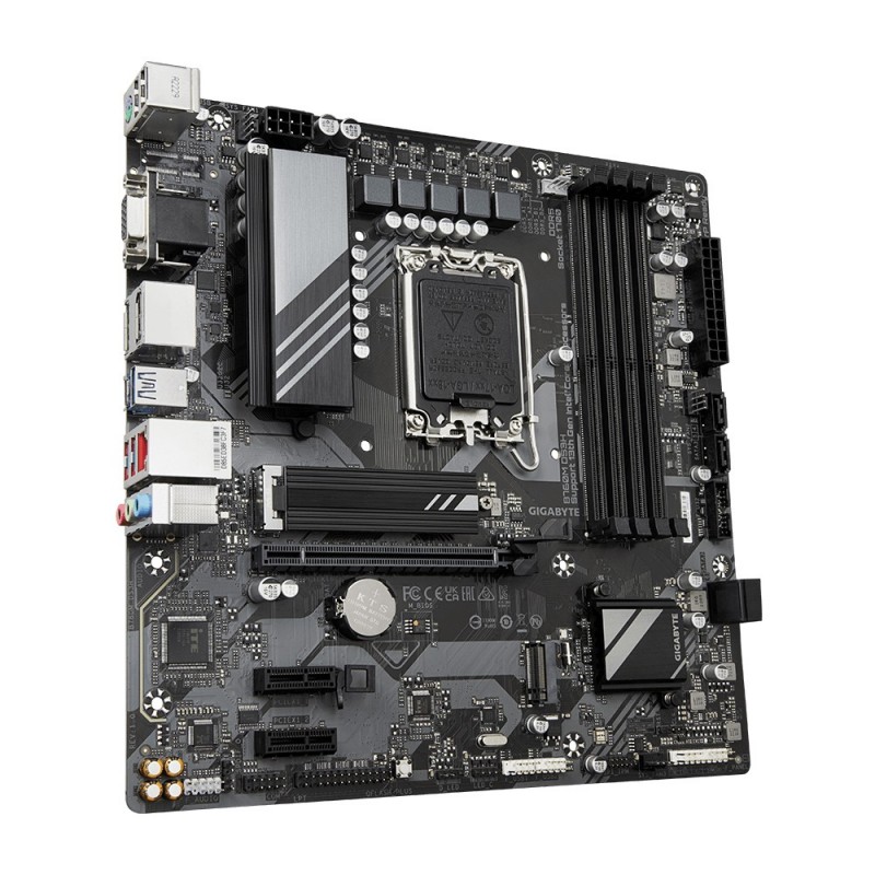 4719331851736 - GIGABYTE B760M DS3H - 10 - motherboard - micro ATX - LGA1700 Socket - B760 Mainboard - Intel B760 - Intel LGA1700 socket - DDR5 RAM - Micro-ATX