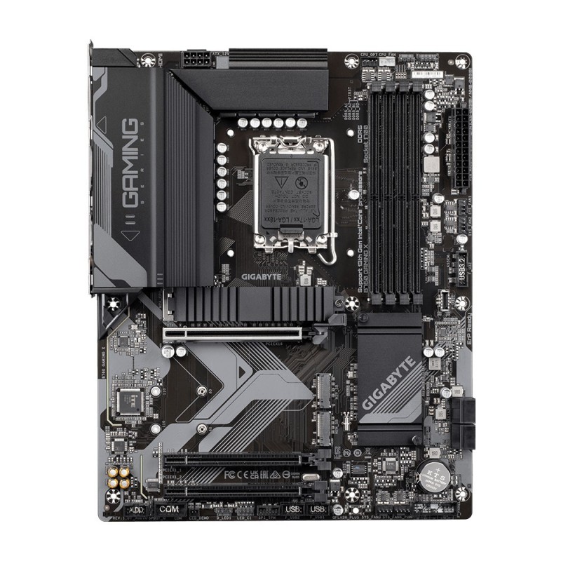 4719331851989 - GIGABYTE B760 GAMING X - DDR5 - 10 - ATX - LGA1700 Socket Mainboard - Intel B760 - Intel LGA1700 socket - DDR5 RAM - ATX