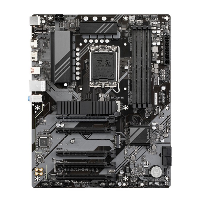 4719331853136 - B760 DS3H Mainboard Sockel (PC) Intel® 1700 Formfaktor (Details) ATX Mainboard-Chipsatz Intel® B760 Express