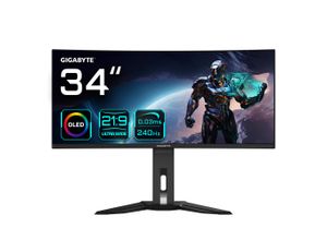 4719331858926 - 34 GIGABYTE MO34WQC2 - 3440x1440 (WQHD) - 240Hz - QD-OLED - 18W USB-C - Curved 4719331858926 - 34 GIGABYTE MO34WQC2 - 3440x1440 (WQHD) - 240Hz - QD-OLED - 18W USB-C - Curved