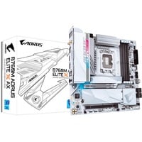 4719331859329 - AORUS B760M A ELITE X AX Mainboard Sockel (PC) Intel® 1700 Formfaktor (Details) Micro-ATX Mainboard-Chipsatz Intel® B760