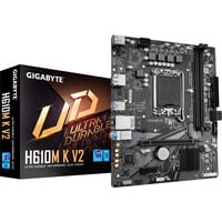 4719331860134 - GIGABYTE H610M K V2 - 10 - motherboard - micro ATX - LGA1700 Socket - H610 Mainboard - Intel H610 Express - Intel LGA1700 socket - DDR5 RAM - Micro-ATX 4719331860134 - GIGABYTE H610M K V2 - 10 - motherboard - micro ATX - LGA1700 Socket - H610 Mainboard - Intel H610 Express - Intel LGA1700 socket - DDR5 RAM - Micro-ATX