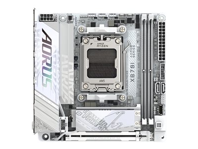 4719331866112 - GIGABYTE X870I AORUS PRO ICE Mainboard - AMD X870 - AMD AM5 socket - DDR5 RAM - Mini-ITX