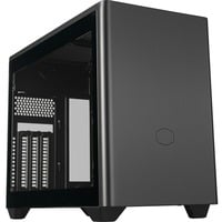 4719512144695 - MasterBox NR200P V2 Midi-Tower PC-Gehäuse Schwarz Seitenfenster Staubfilter 1 vorinstallierter Lüfter