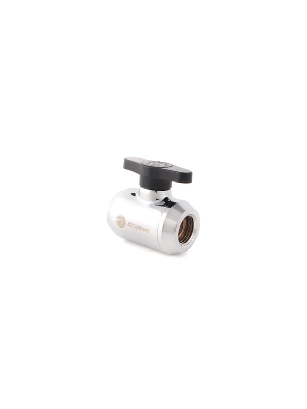 4719552205219 - Silver Shining Mini Valve With Black Handle