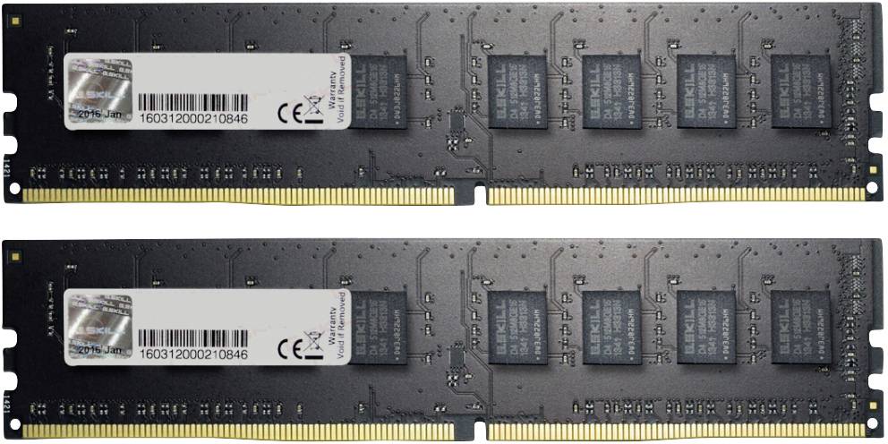 4719692017680 - Value Desktop-Arbeitsspeicher DDR4 16 GB 2 x 8 GB 2400 MHz 288pin DIMM F4-2400C17D-16GNT