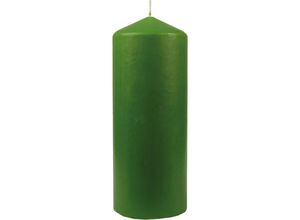 4740302712077 - Hs Candle - Wachskerzen Grün Stumpenkerzen Ø6cm x 135cm - Kerze in vielen Farben Lange Brenndauer - Hergestellt in eu - Kerzen Blockkerzen - Wachs