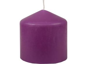 4740302712442 - Hs Candle - Wachskerzen Stumpenkerzen Ø8cm x 8cm ( viele Farben ) - Lange Brenndauer - Hergestellt in eu - Kerzen Blockkerzen - Wachs Stumpen