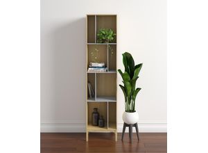 4744448019502 - Woodman Bücherregal »Abbeywood« Holzfurnier aus Eiche