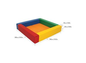 4751005644398 - Bällebad IGLU Softbausteine Play Ball Pit Mehrfarbig