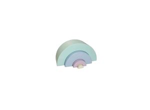 4751005645739 - Spielbausteine IGLU 4 XL Montessori Softbausteine Spielset – Regenbogen Helles Pastell
