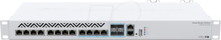 4752224002150 - MTK CRS3124C8XGR - Cloud Router Switch CRS312-4C+8XG-RM