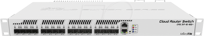 4752224002167 - MTK CRS3171G16S - Cloud Router Switch 317-1G-16S+RM 800MHz CPU 4752224002167 - MTK CRS3171G16S - Cloud Router Switch 317-1G-16S+RM 800MHz CPU