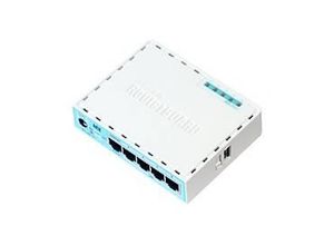 4752224002761 - RB750GR3 kabelgebundener Gigabit-Ethernet-Router Türkis Weiß - Mikrotik