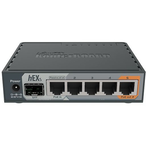 4752224002785 - Mikrotik hEX S wired router