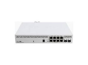 4752224007216 - MikroTik CSS610-8P-2S+IN - Switch - Smart - 8 x 10 100 1000 + 2 x 10 Gigabit SFP+ - Desktop an Rack montierbar - PoE+ (140 W)