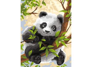 4778004520041 - Malen nach Zahlen Panda 30 x 40 cm
