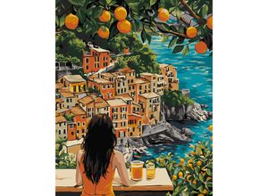 4778004520492 - Malen nach Zahlen auf Leinwand Orangenbaum 40 x 50 cm