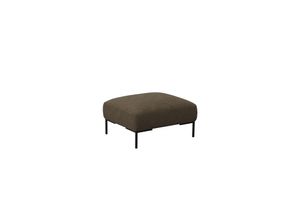 4778005324983 - Pouf FLEXLUX Sava Poufs Gr B H T 98 cm x 45 cm x 81 cm Lederoptik braun (camel brown) Poufs Taschenferderkern-Sitz mit Kaltschaum