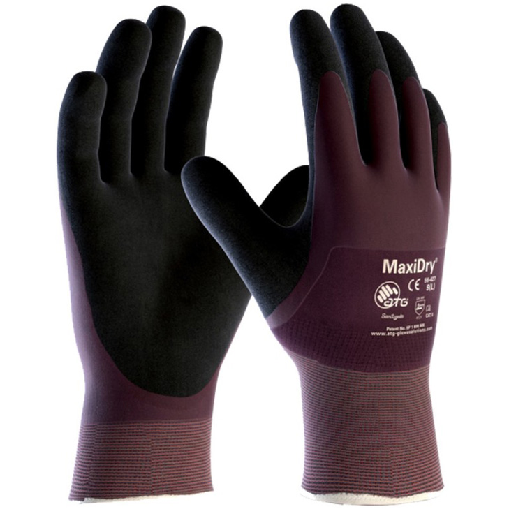 4792249058664 - Nitril-Montagehandschuhe 56-427 " MaxiDry®"  vollbeschich