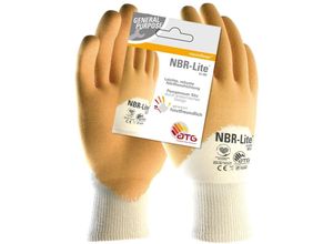 4792249066034 - - NBR-Lite® Nitril-Handschuhe (24-985 hct) SB-Verpackung Beige Gelb