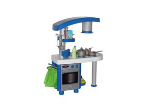 4810344056290 - Kinderküche 56290 Eco 92 cm Backofen Herd Spülbecken Müllsack Zubehör grau