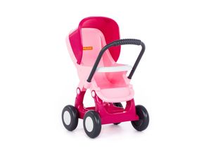 4810344095220 - Puppenwagen Alisia 95220 aus Kunststoff Puppenbuggy 4 Kunststoffräder pink