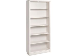 4812644019203 - Regal HEINE HOME Regale Gr H B T ca 95 80 30 cm H B T ca 95 80 30 cm 3 offene Fächer weiß weiß Bücherregal Standregal Standregale Regale