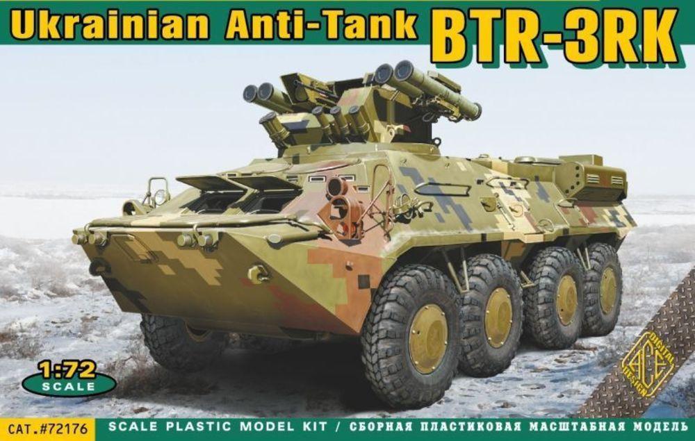 4820025721768 - ACE72176 - BTR-3RK Ukrainian anti-tank vehicle in 172