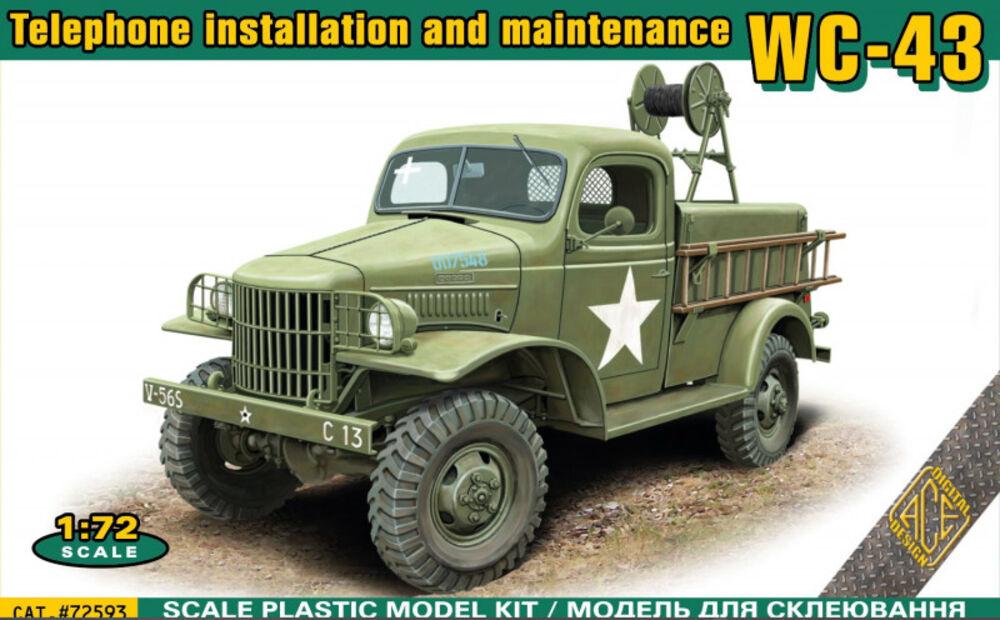 4820025725933 - WC-43 (T 215) Telephone installation and maintenance truck