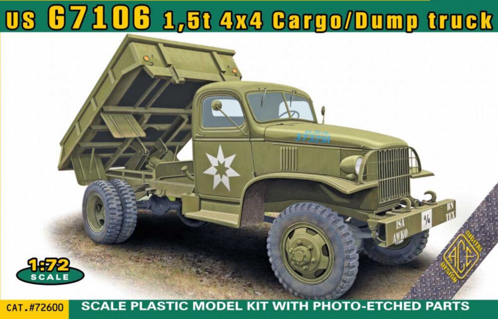 4820025726008 - US G7106 15t 4x4 Cargo Dump truck