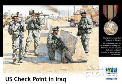 4820113080418 - Master Box Ltd MB3591 - US in Iraq Checkpoint in 135