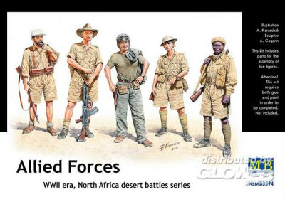 4820113080494 - Allied Forces NAfrica desert battless