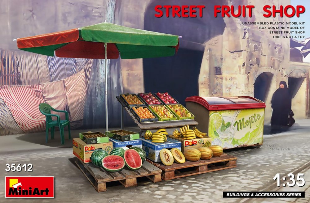 4820183312808 - MiniArt 35612 - 135 Street Fruit Shop