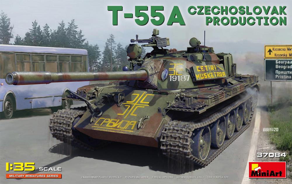 4820183313195 - MiniArt 37084 - T-55A Czechoslovak Prod in 135