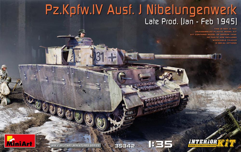 4820183313348 - PzKpfwIV Ausf J Nibelungenwerk Late Prod (Jan - Feb 1945) - Interior Kit