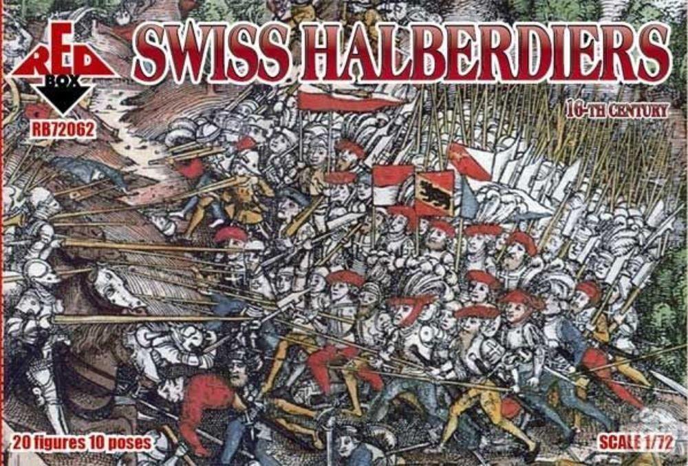 4820316720623 - Red Box RB72062 - Swiss halberdiers 16th century in 172 4820316720623 - Red Box RB72062 - Swiss halberdiers 16th century in 172
